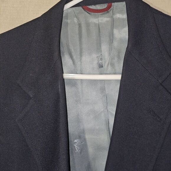 Hart Schaffner Marx Jack Nicklaus Golden Bear Blazer Size 42R Sports Coat Blue - Picture 14 of 16